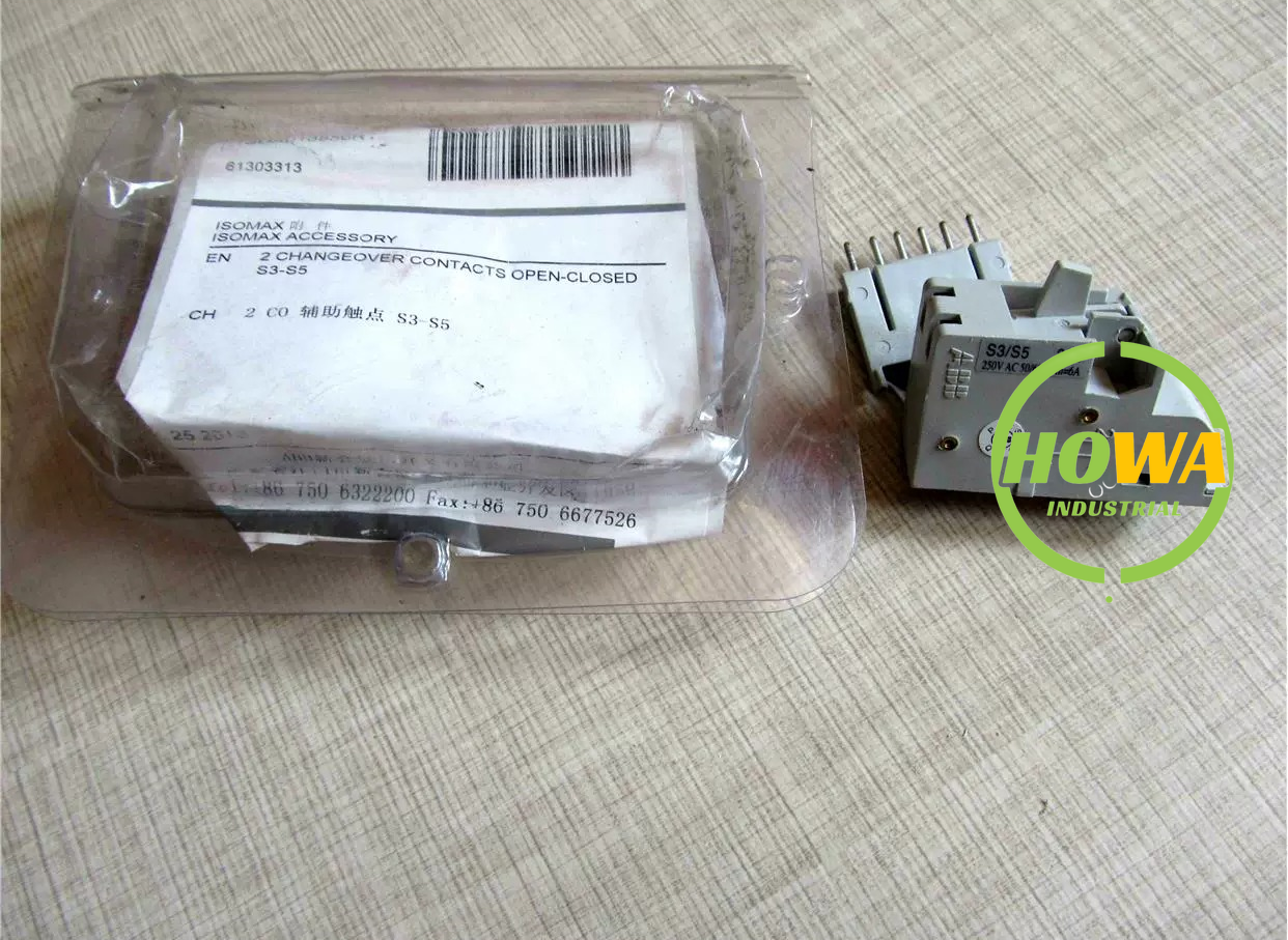 1PC  ABB S3-S5 2CO Circuit Breaker Auxiliary Contact Module 1SDA013856R1