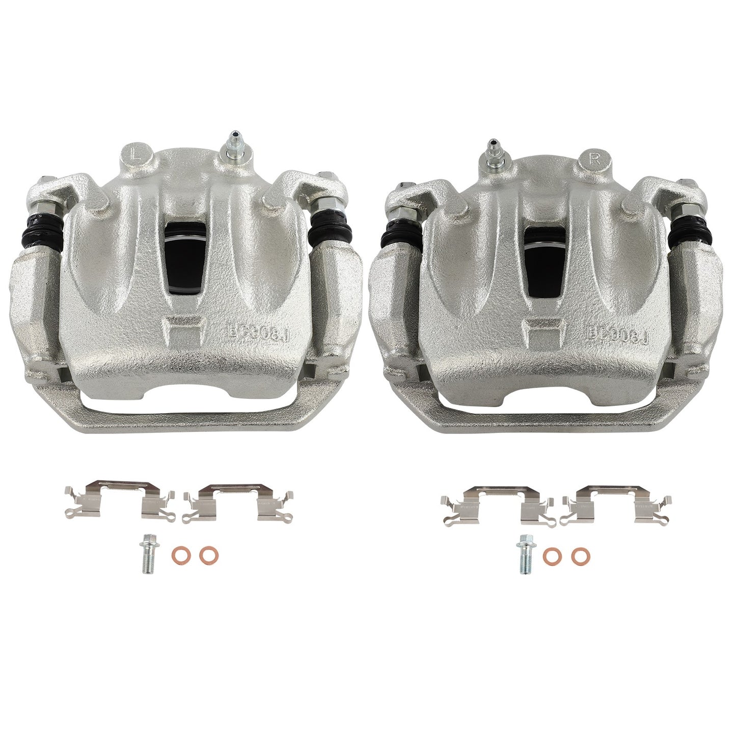 Front Left Right Brake Calipers 2Pcs For 2003-2011 Nissan Murano 19B2880 19B2881