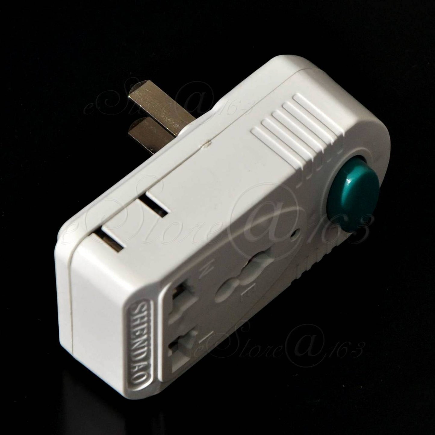 2x Rotatable AU/US Plug 1To3 Outlets US Socket Converter+Switch For A,B,I Plug