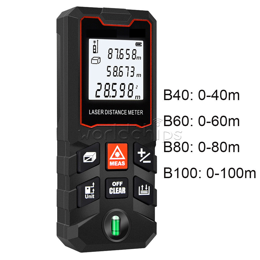LCD Digital Laser Distance Meter Handheld infrared Measuring Gauge Rangefinder