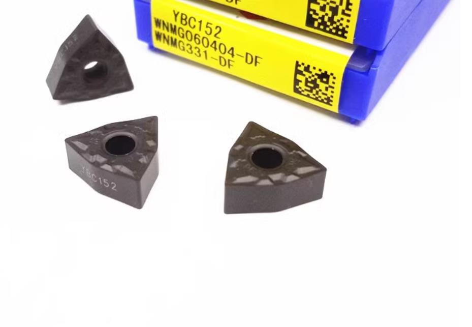10pcs/Box ZCC.CT WNMG060404-DF YBC152 WNMG331-DF Carbide Inserts Turning Blade