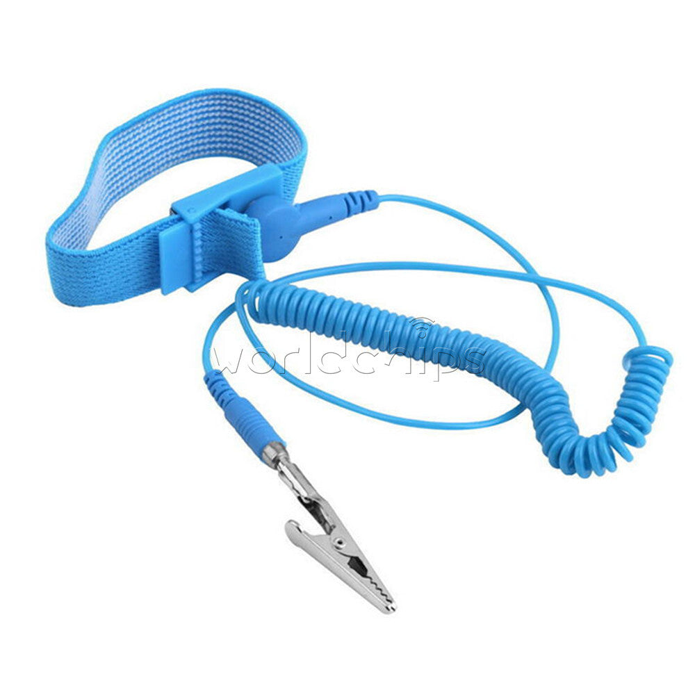 100pcs Anti Static ESD Wrist Strap Discharge Band Grounding Prevent Static Shock