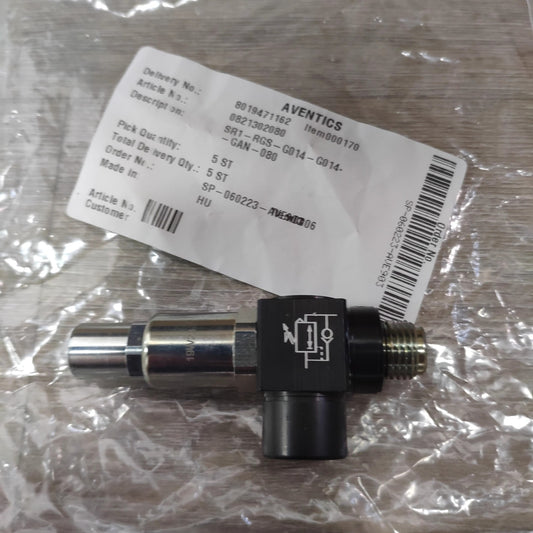1pcs  AVENTICS Pressure Regulator 0821302080 G1/4 check valve