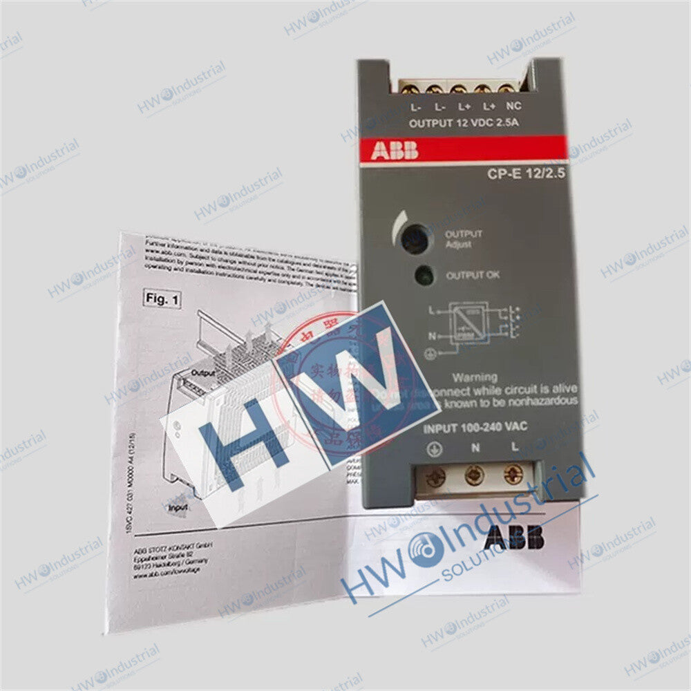 1/Piece CP-E 12/2.5 ABB  Switching Power Supply CP-E12/2.5