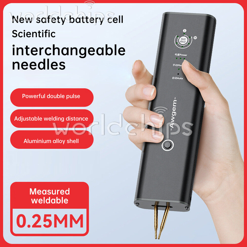 AS1 Battery Spot Welder 2200mah Portable 18650 Li Spot Welder DIY Nickel sheet