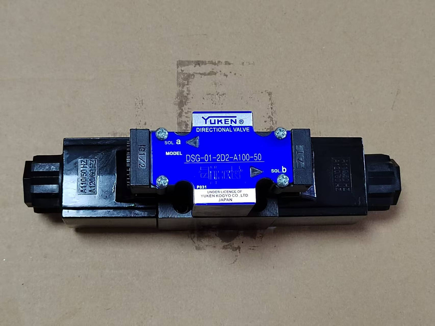 1PCS  for YUKEN DSG-01-2D2-A100-50 Electromagnetic Directional Valve