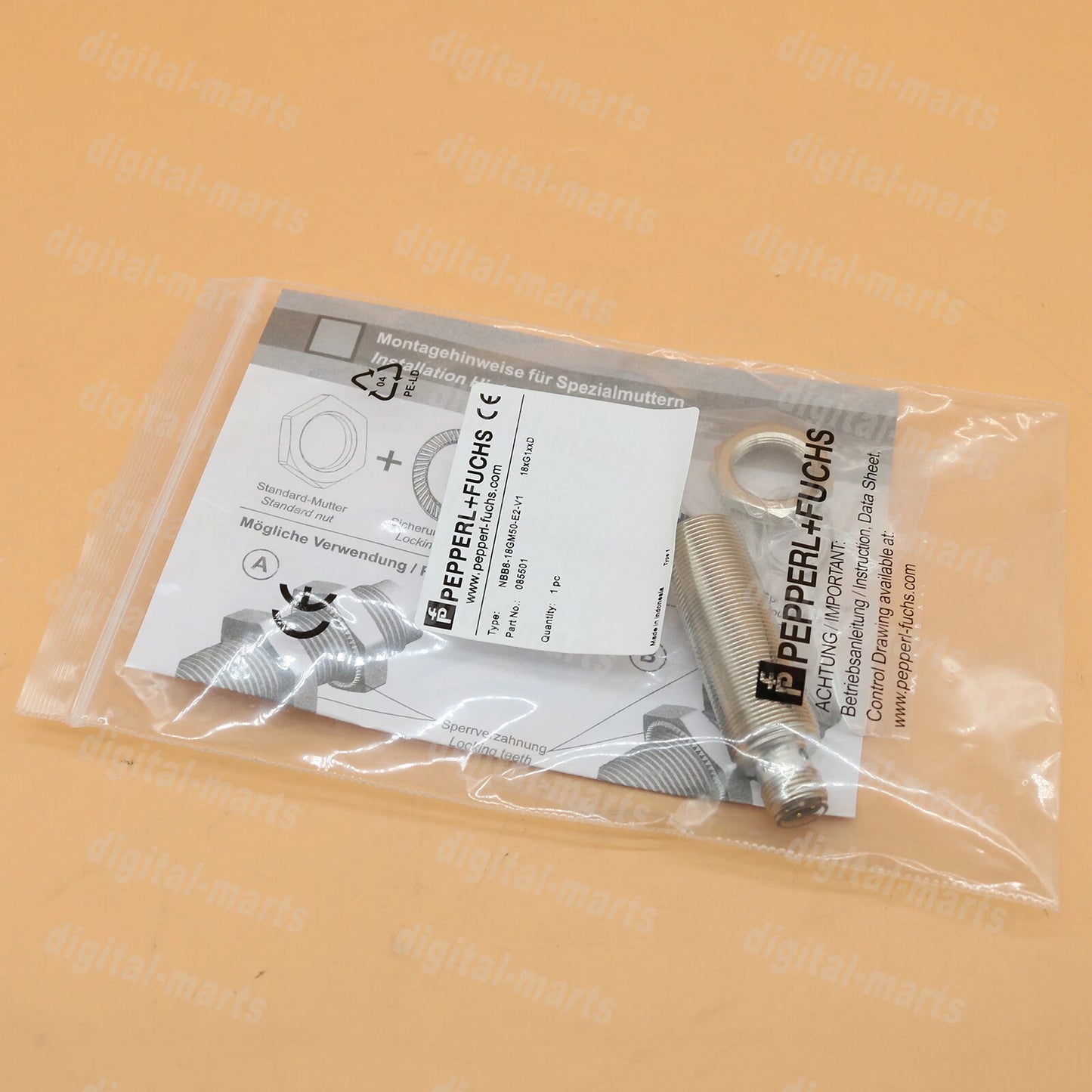 One For Pepperl+Fuchs  NBB8-18GM50-E2-V1 Sensor Free Shipping #P