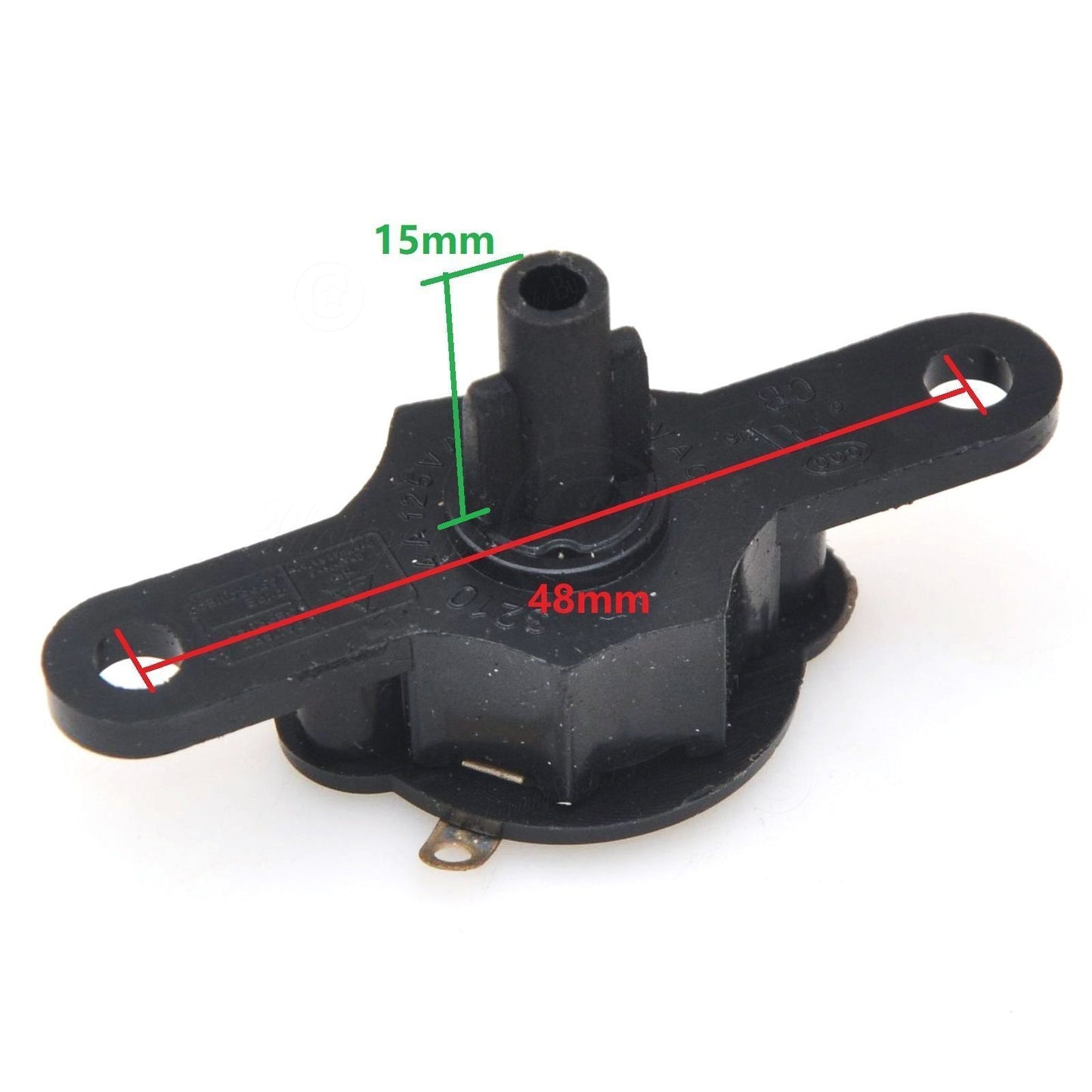 2x Universal 3, 4 Gears Floor Table Fan Knob Switch Dimmer Speed Controller Part