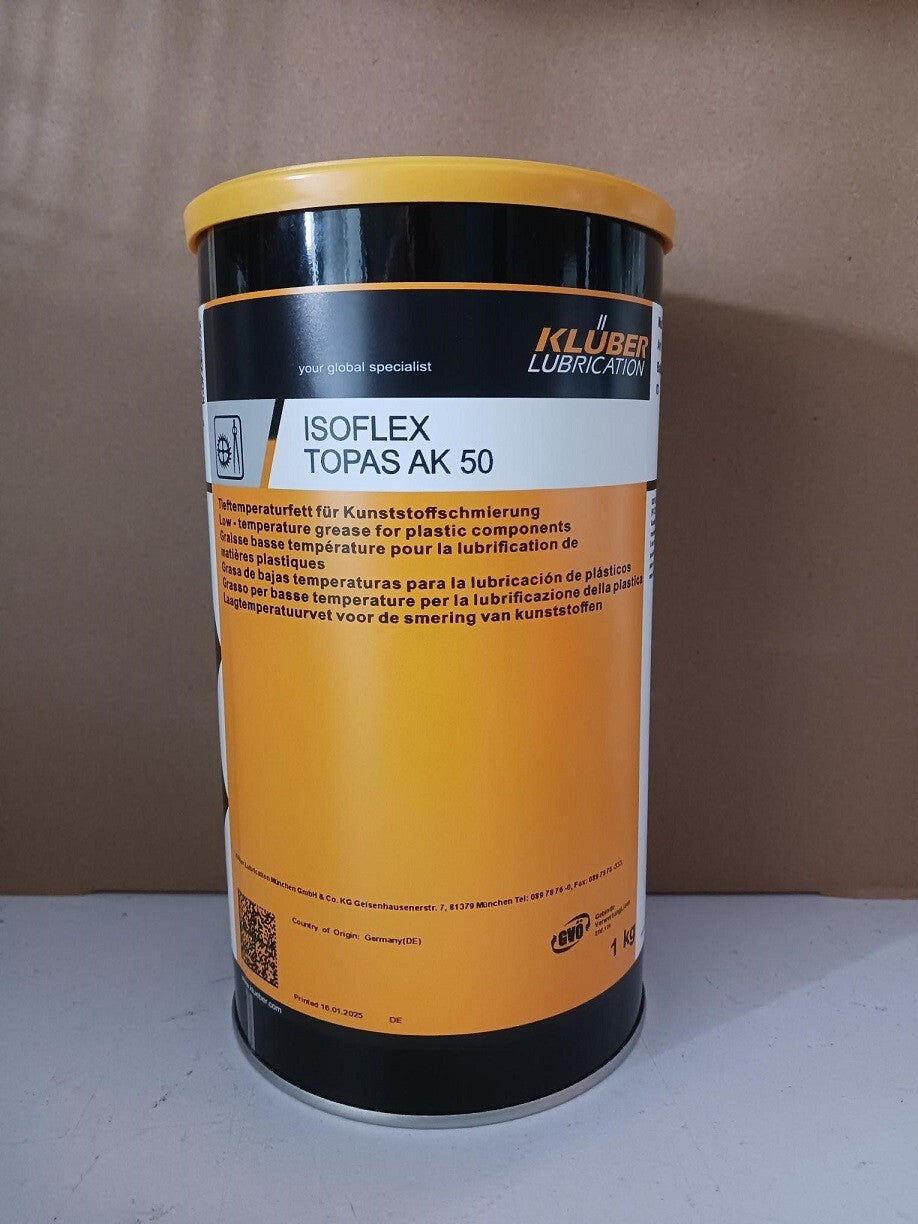 KLUBER  ISOFLEX TOPAS AK 50 Grease 1Kg (2.2 LB) AK50  free ship