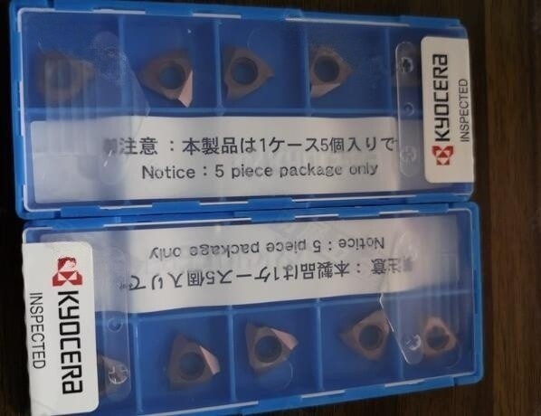 BOx/ 5PCS Kyocera Stainless Steel Threaded Cutting Blade TT32R6000 PR930