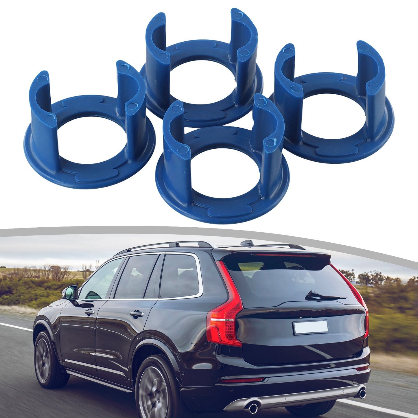Set of 4 Blue Front Subframe Bushes for Volvo For S60 For V70 XC70 Models