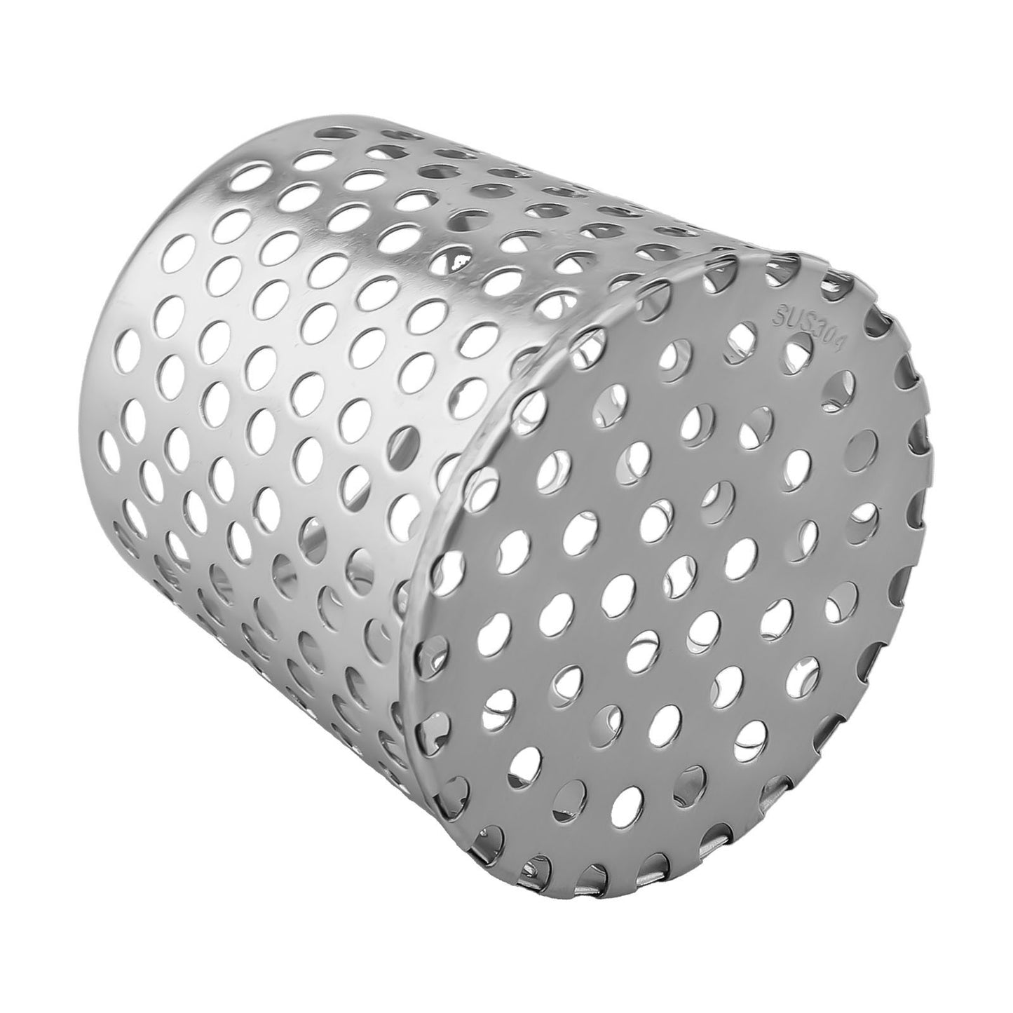 304 Stainless Steel Roof Drain Outlet Leaf Collector with Mesh Debris Filter