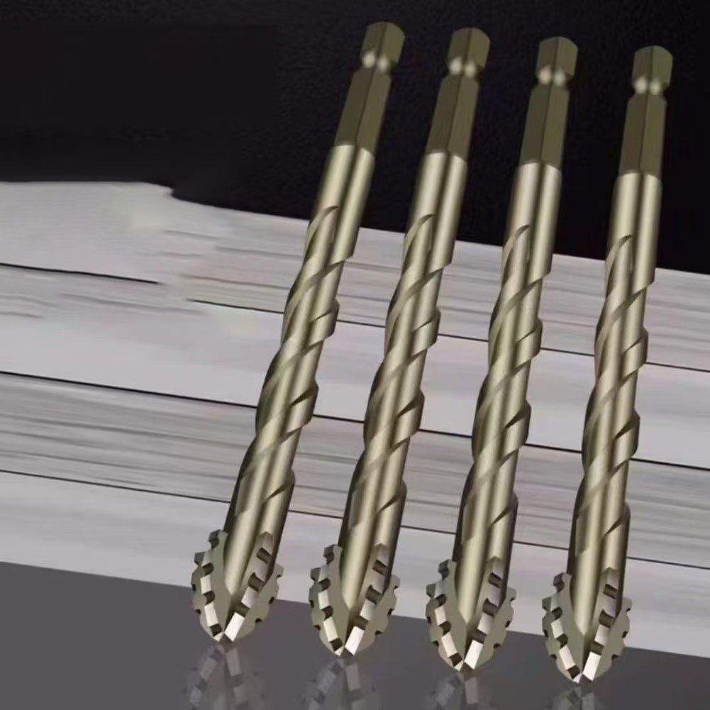 Eccentric Drill Bits 10 Piece Set for Efficient For Wood and Metal Drilling