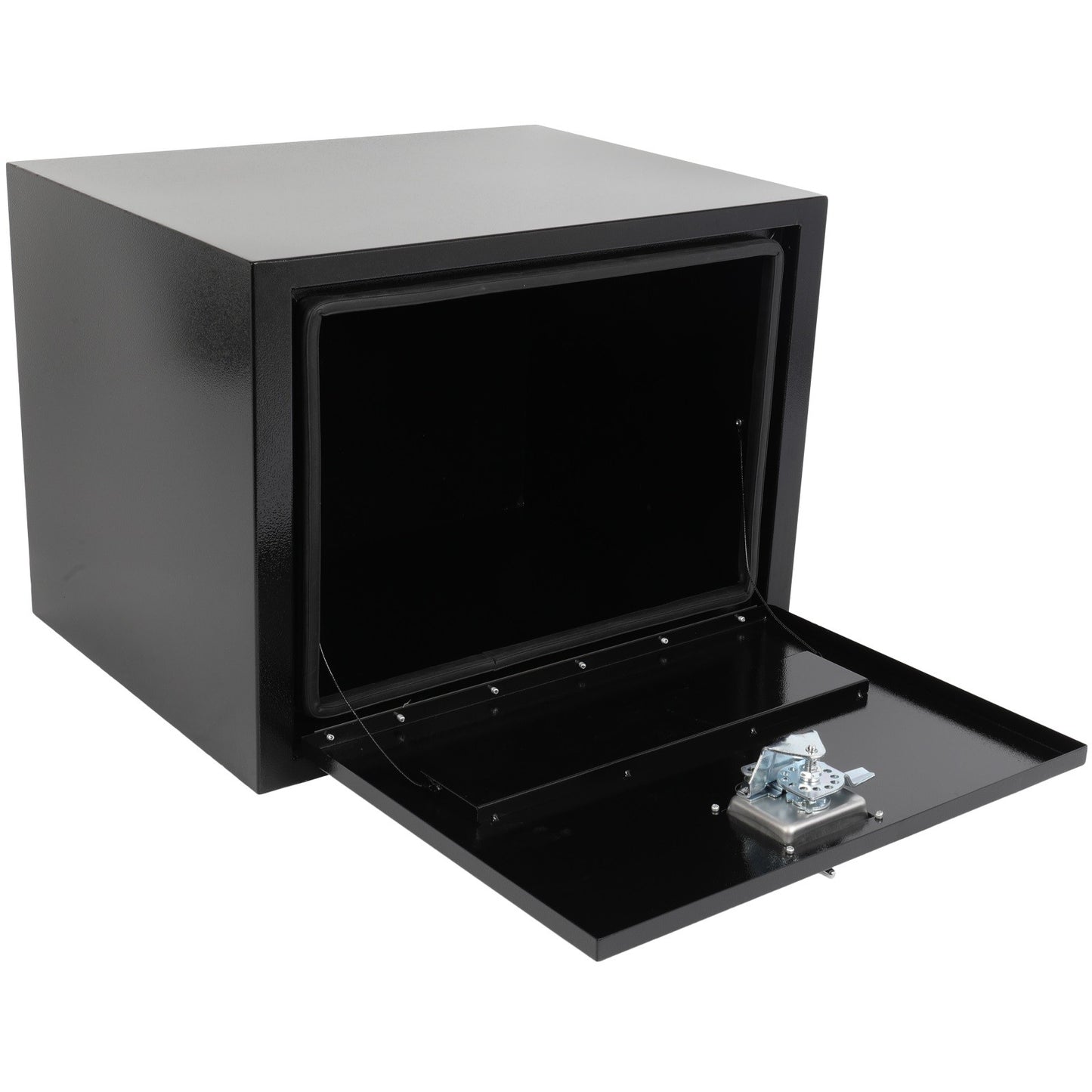 24"x18"x18" Storage Tool Box For Truck Garage Auto Repairing Works W/ 2x Chain