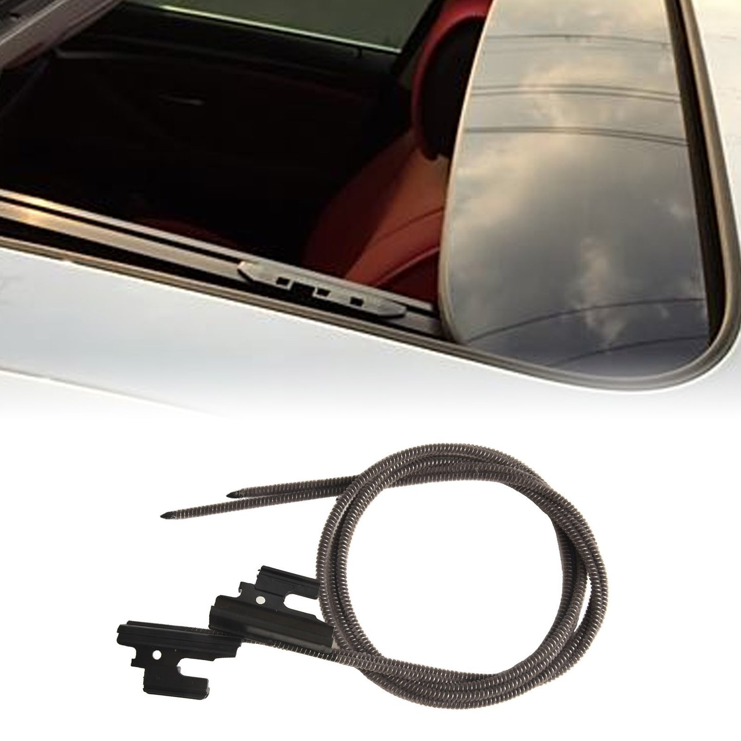 Black Sunroof Glass Cables for For Bmw For Mini For Cooper F55 56 & 60 2 Pack