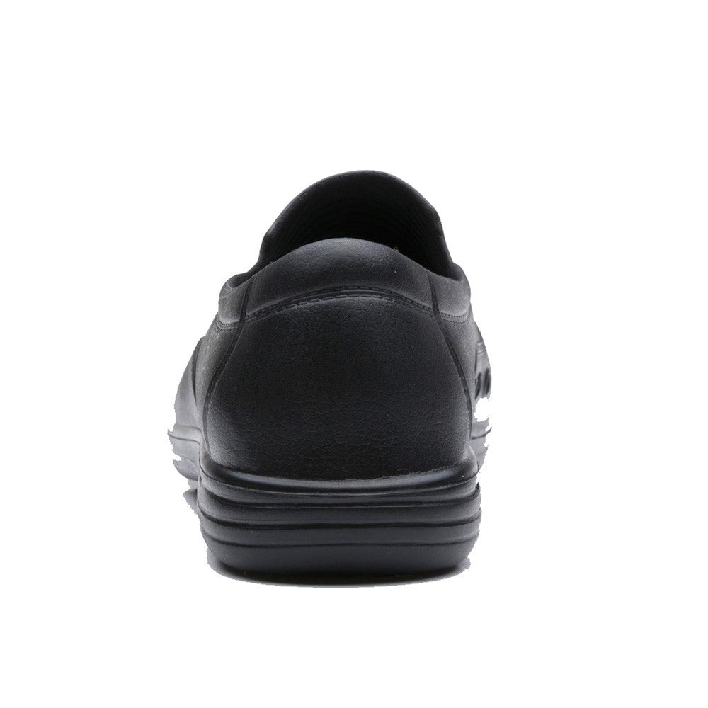 Mens Restaurant Oil Resistant Kitchen Work Shoes Loafer Slip-On Skid Non-Slip