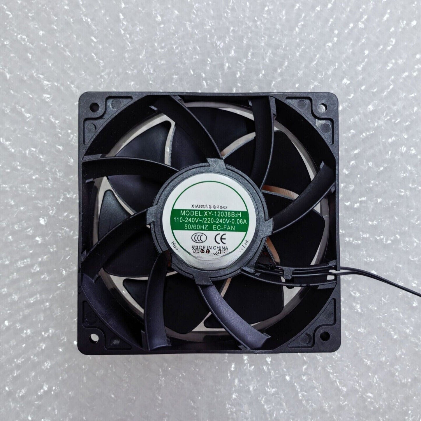 1 PCS XIANGYU GROUP Fan XY-12038B2H 110-240V 12CM EC-FAN 2 wire cooling fan