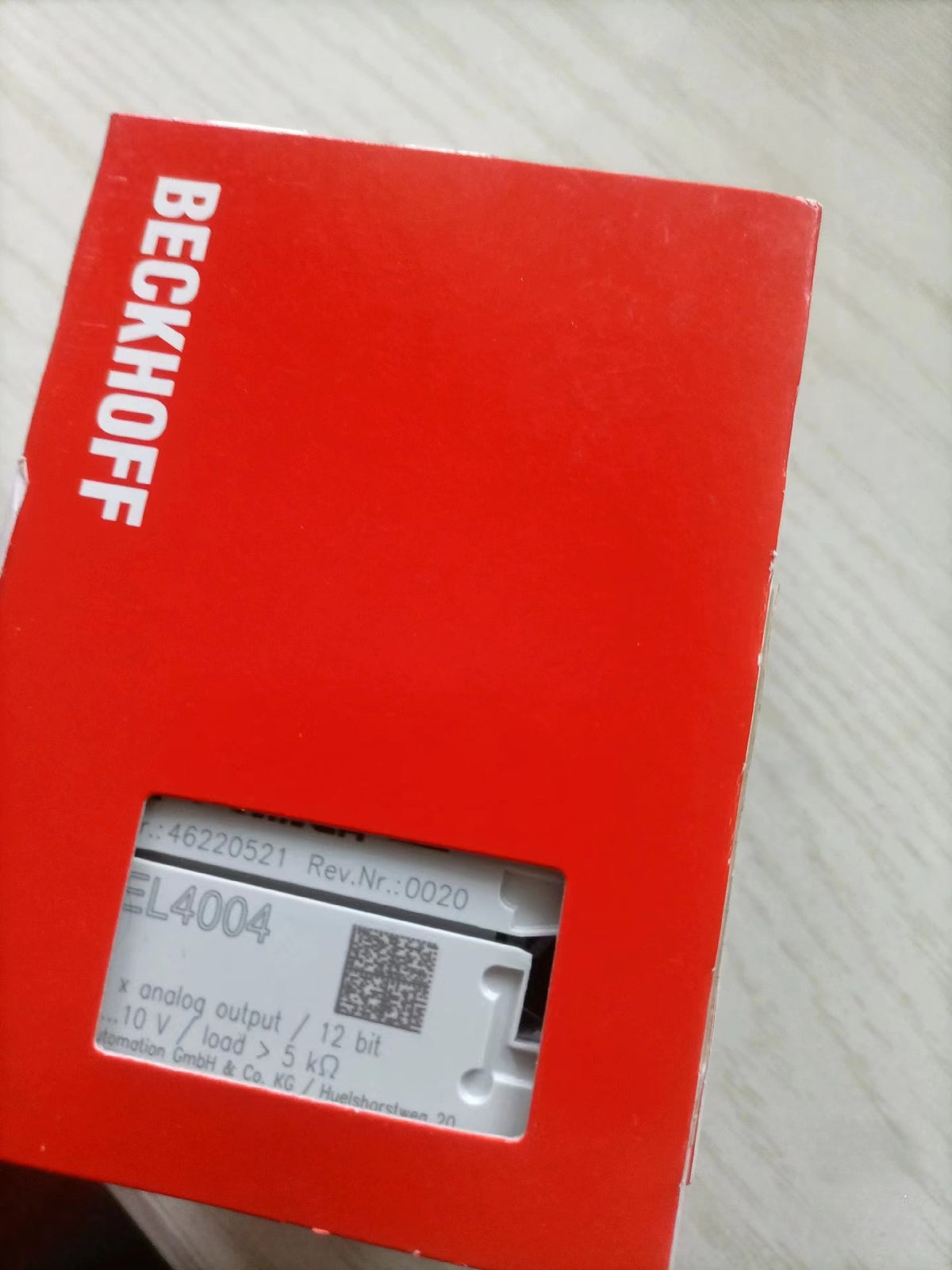 1pcs BECKHOFF EL4004 Analog Output Module