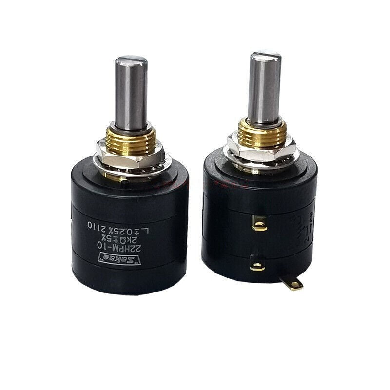 1pc  SAKAE 22HPM-10 precision multi-turn wirewound potentiometer 1K 2K 5K 10K
