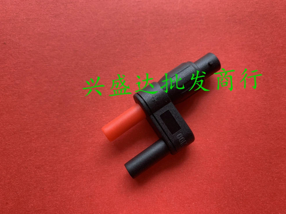 1pc Replacement for F PM9081 Dual Banana Male Jack To Female BNC Adapter