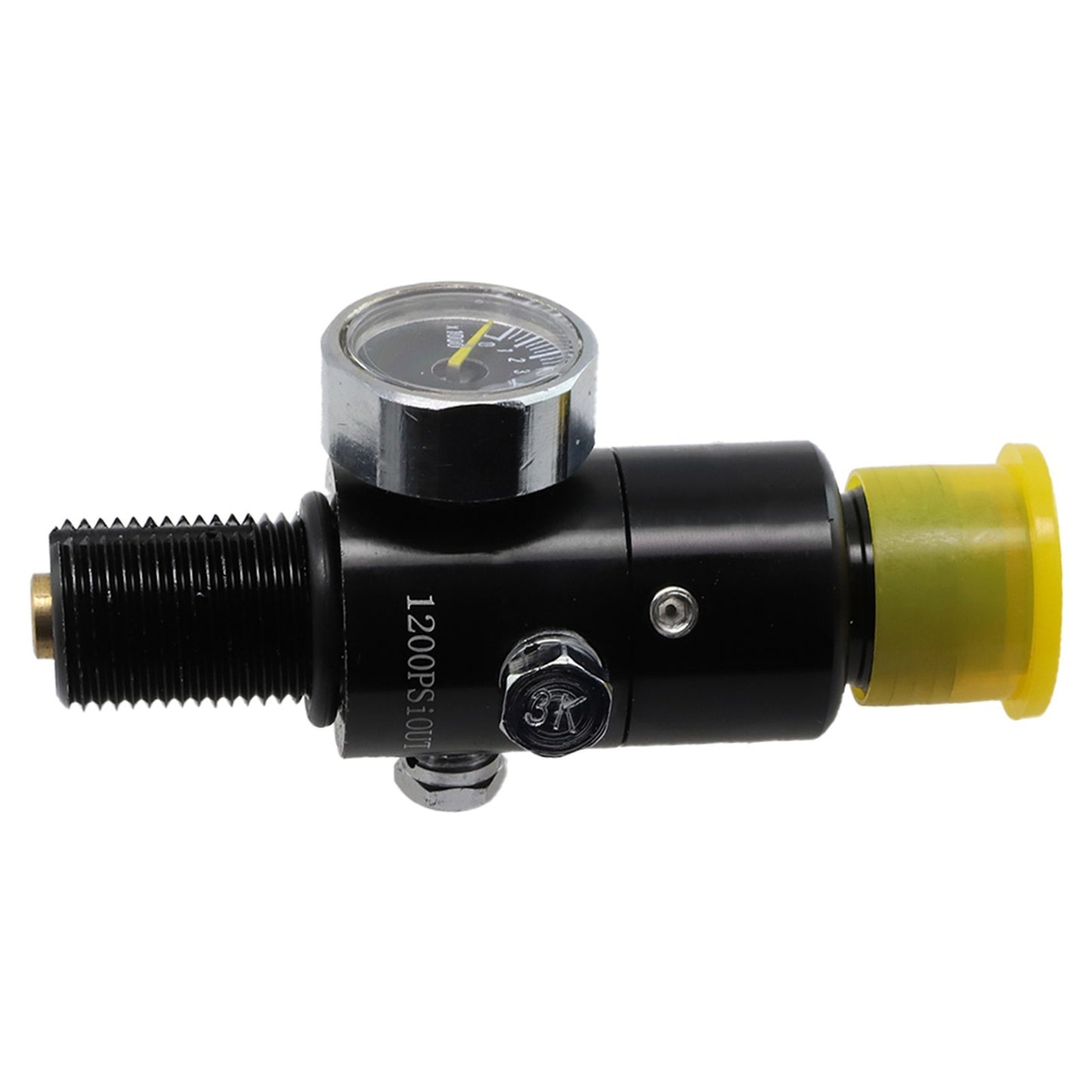 Brass Valve Cover 4500psi HPA Tank Pressure Regulator with M18*15 Thread