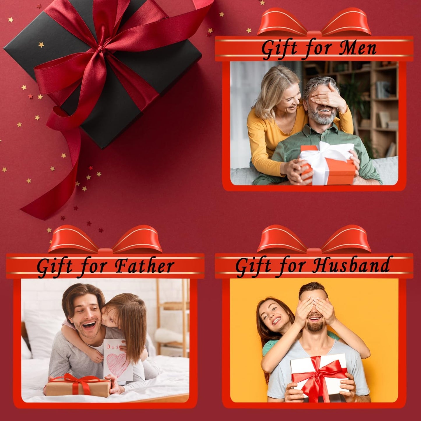 Christmas Stocking Stuffers for Men - Contour Gauge with Engraved Scale, Not Fad