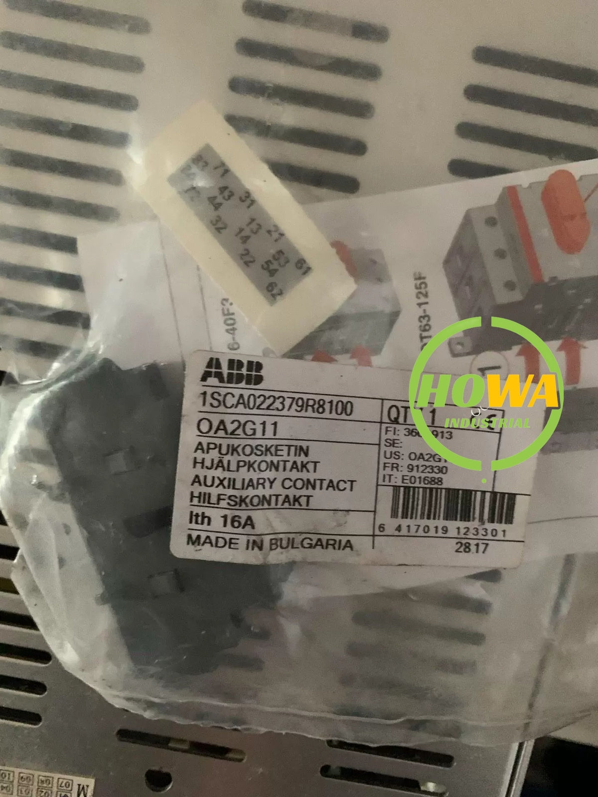 1/piece  ABB Isolation Switch Auxiliary Contact OA2G11 1NO+1NC