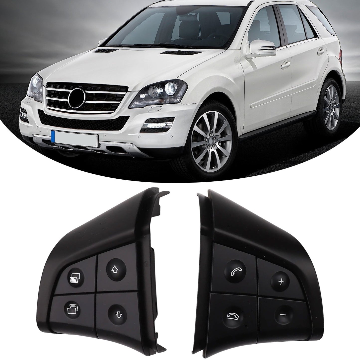 For Mercedes W164 W251 W245 ML GL B/R-CLass Steering Wheel Switch Button