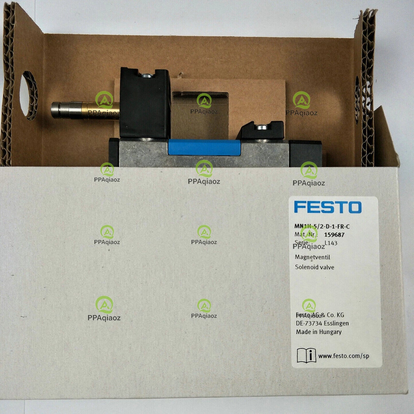 One Festo MN1H-5/2-D-1-FR-C 159687 Solenoid Valve Free Shipping MN1H52D1FRC