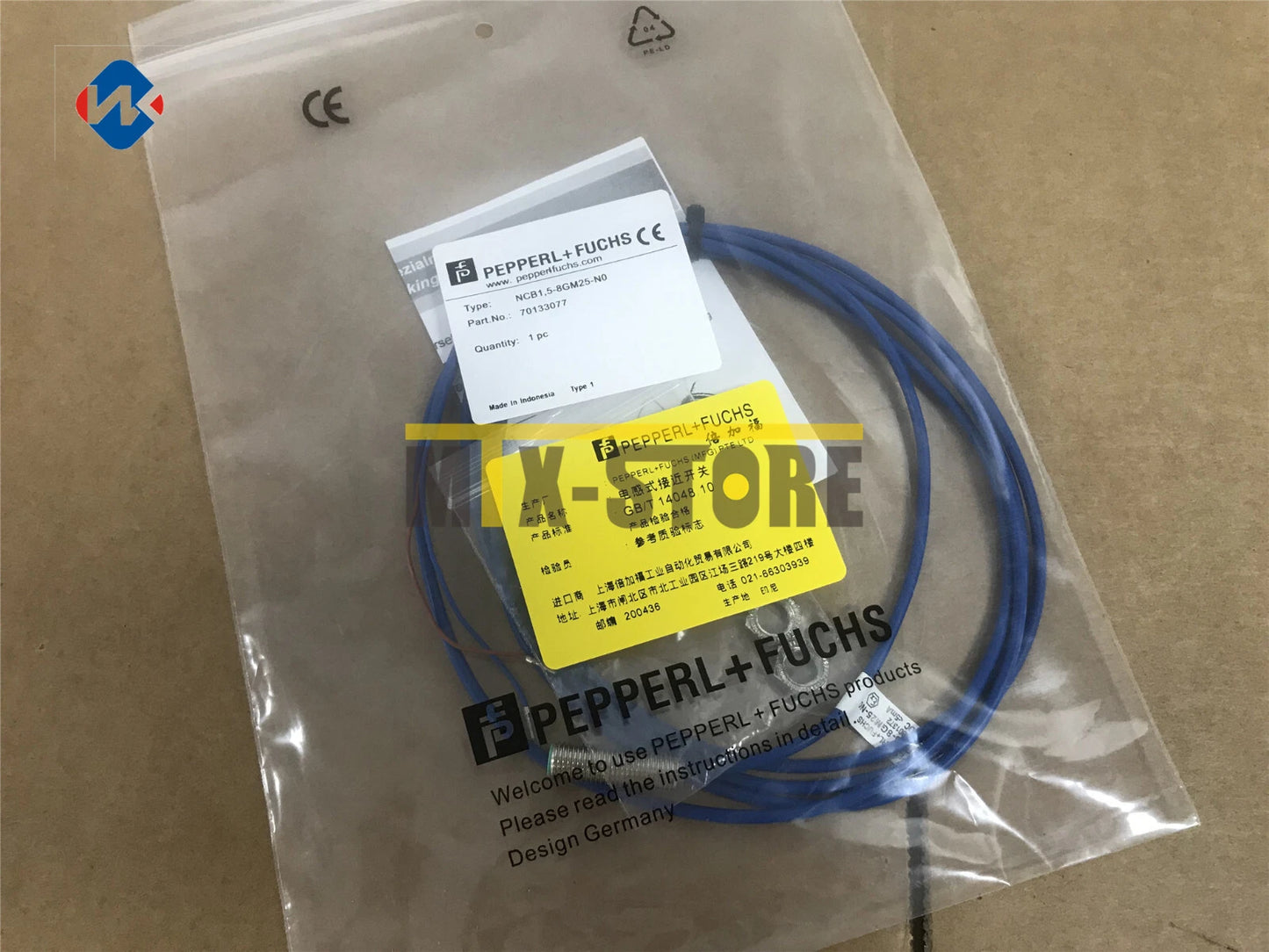 1PCS   PEPPERL+FUCHS NCB1.5-8GM25-N0 Sensor&Proximity Switch #P