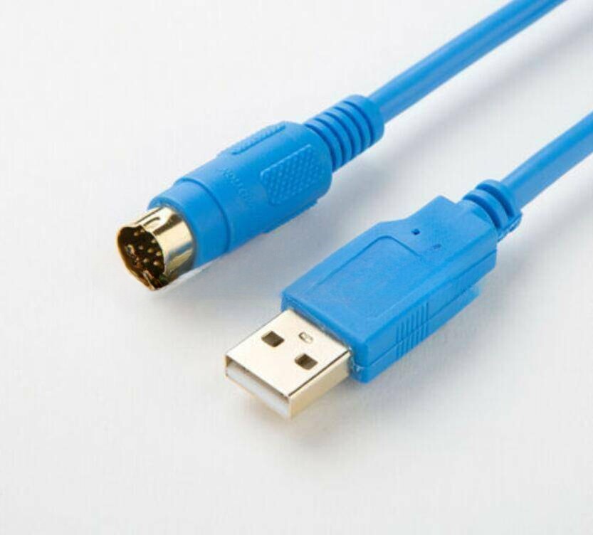 For Mitsubishi Q series plc programming cable USB-QC30R2 3M connector