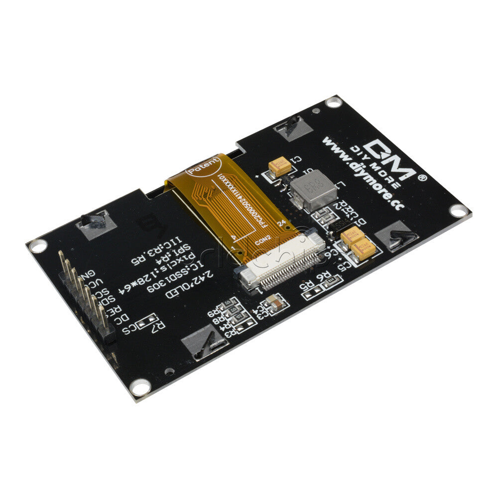 2.42" OLED Display Board 128*64 HD Display Screen IC I2C SPI Serial SSD1309