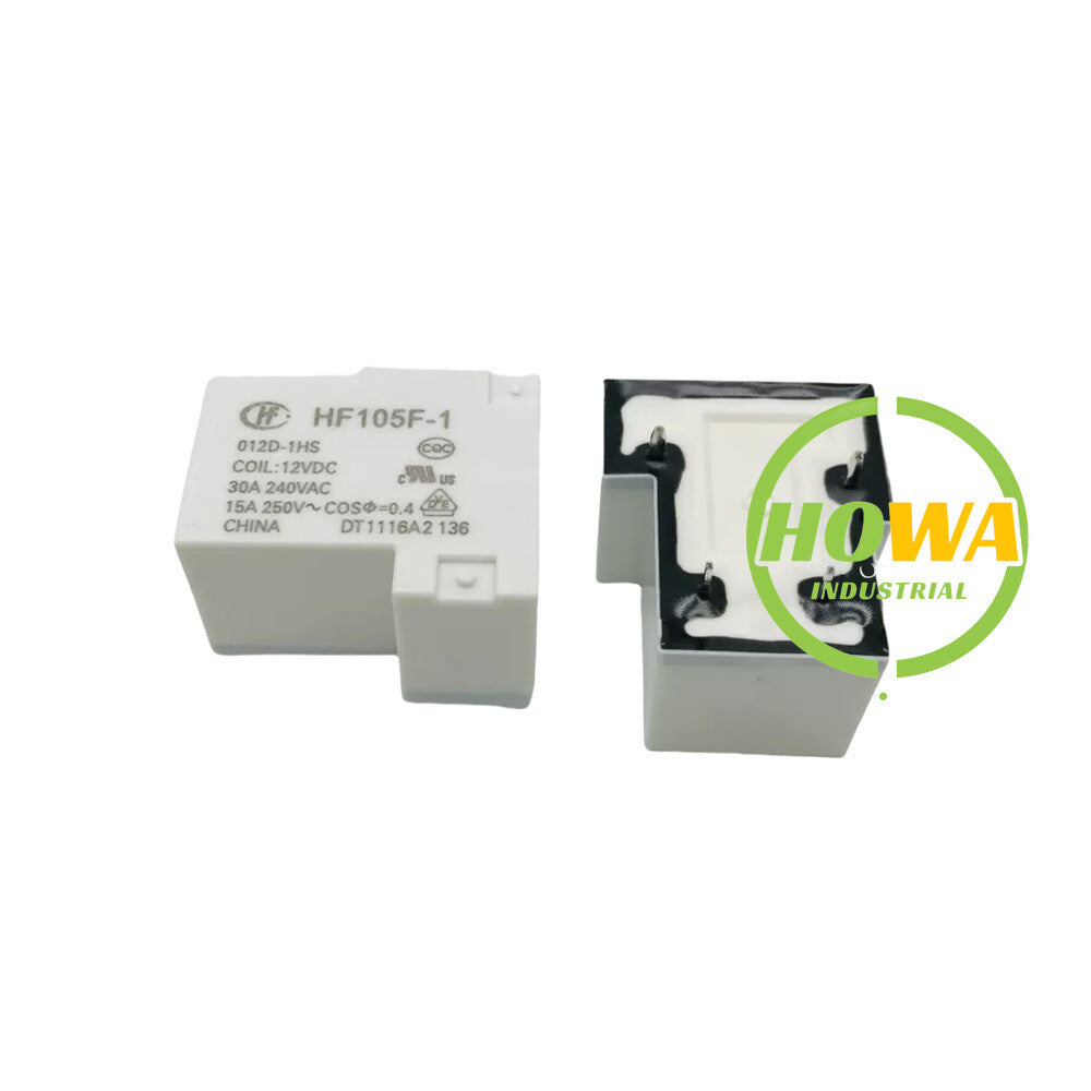 5/piece HF105F-1-012D-1HS 12VDC 4-pin 30A Hongfa Relay JQX-105F-1-012D-1HS