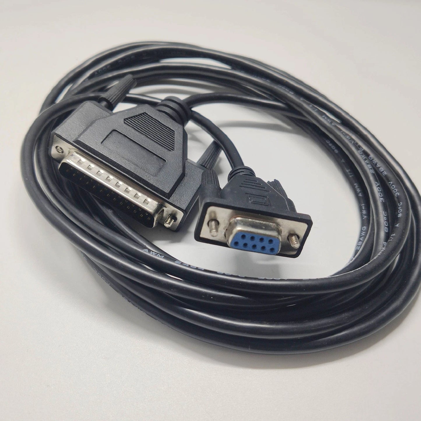 1PC For cable data cable 9-25 Pin RS-232-C serial  3M