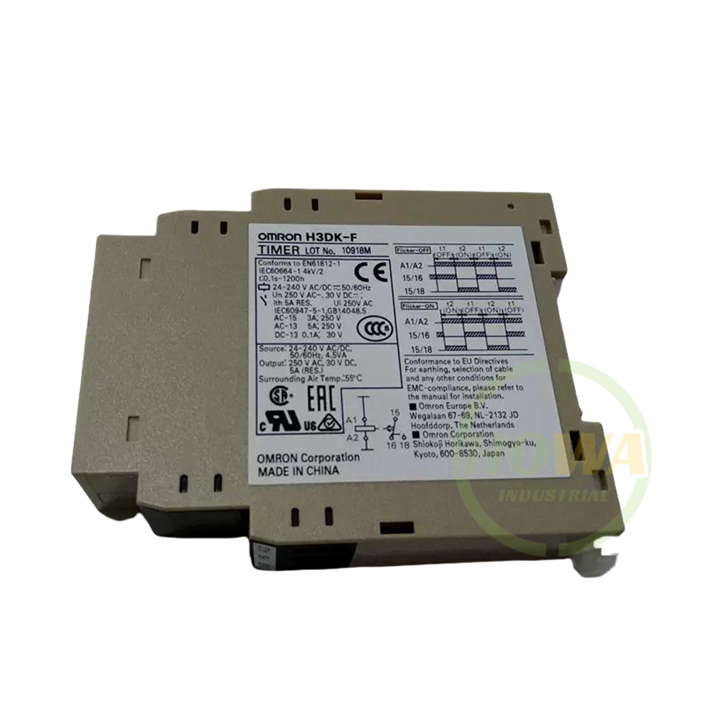 1/Piece  H3DK-F 24-240VAC/DC Omron Solid State Timer Time Relay