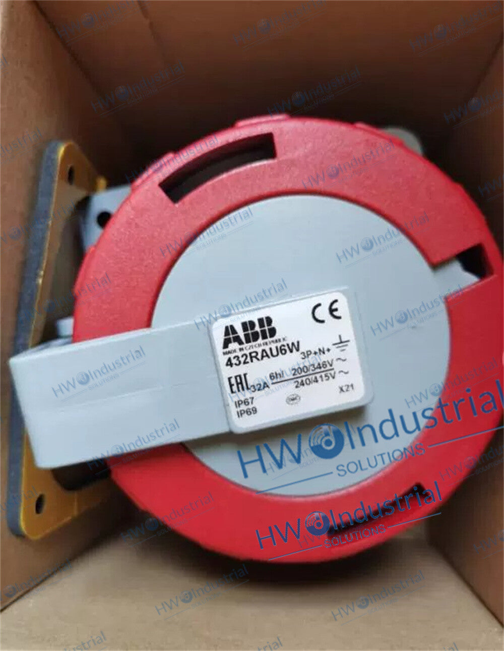 1/Piece ABB Industrial Plug Connector Socket 432RAU6W 32A 346-415V IP67