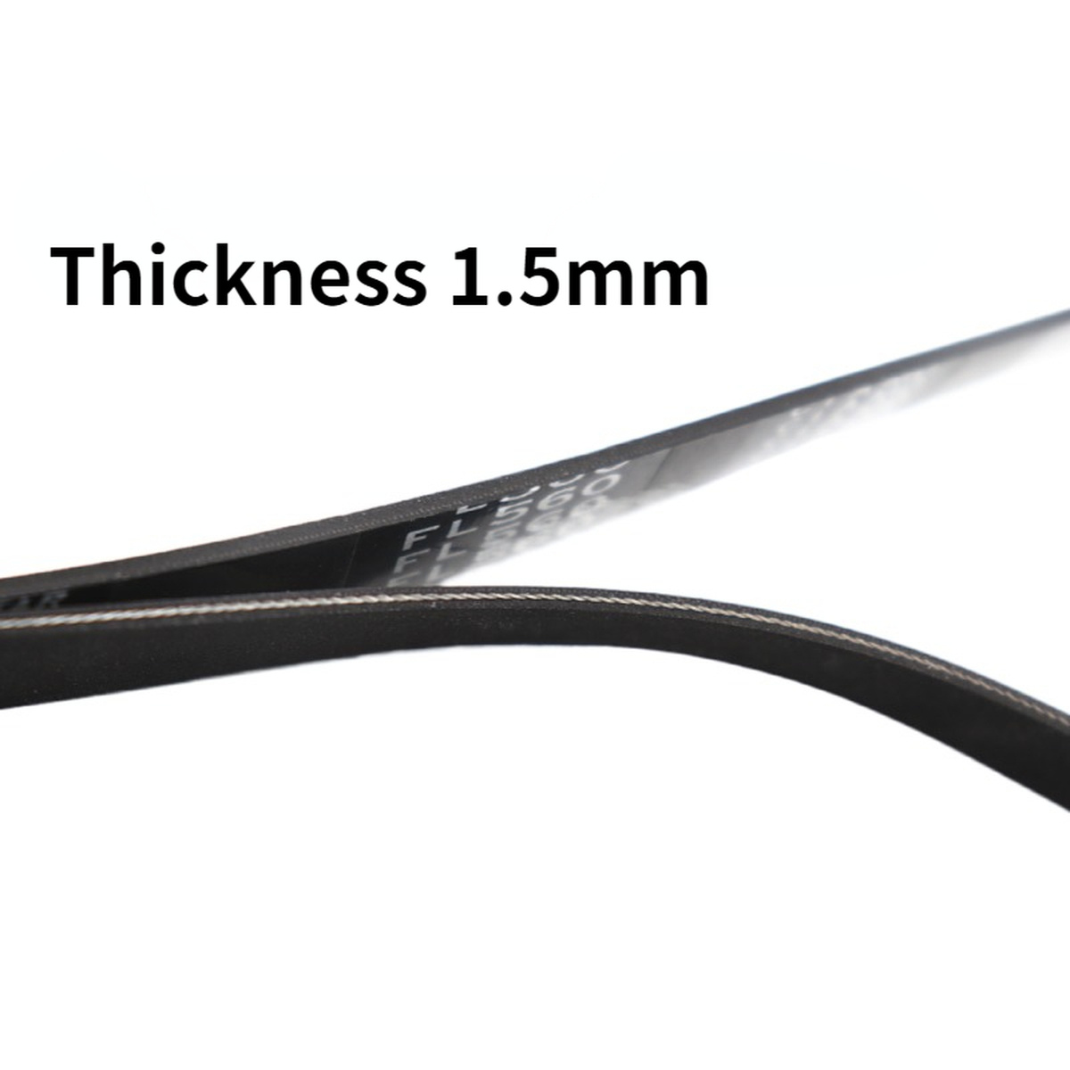 1pcs MITSUBOSHI Rubber Seamless Flat Belt 10/15/20/25FL1180mm Thickness 1.5mm