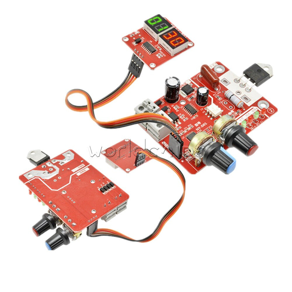 Digital 40A/100A Spot Welder Machine Controller Time Current Control Board