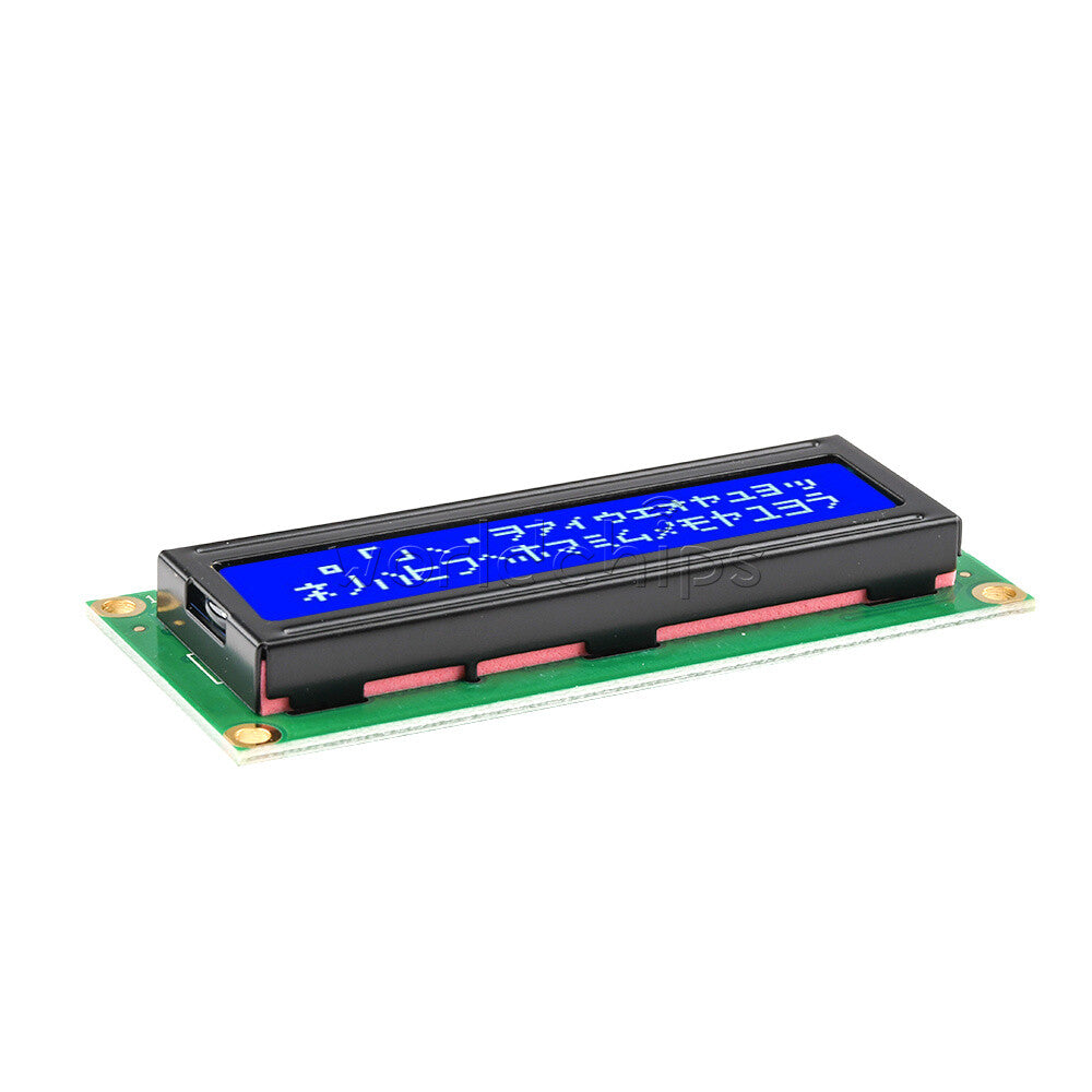 10x 5V 1602 16x2 Character LCD Display Module HD44780 Controller Blue Blacklight
