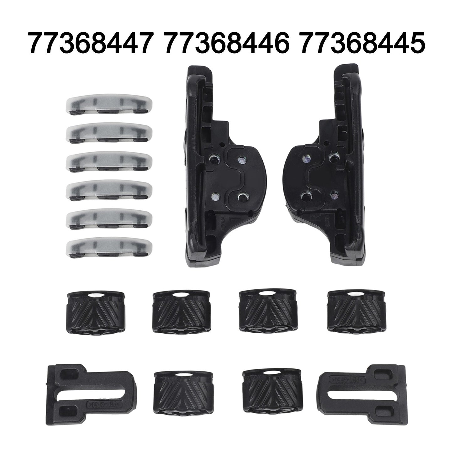 Brackets Slider Clip Kit 16Pcs for Jeep For Renegade Sunroof 2015 2021