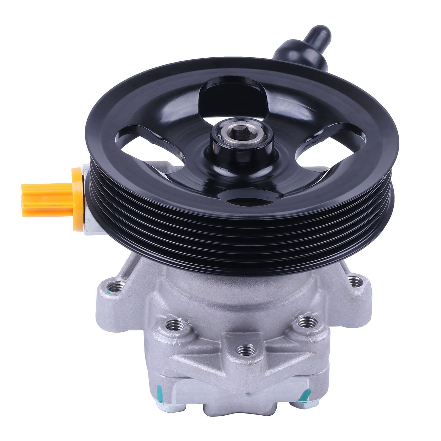 Power Steering Pump W/ Pulley For 12-17 Jeep Wrangler 3.6L V6 GAS DOHC 20-1039