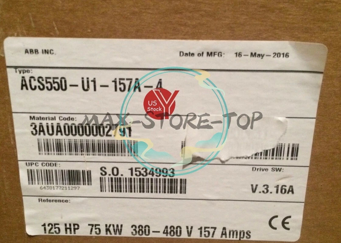 Sealed ACS550-U1-157A-4 Inverter ACS550U1157A4 Fast Shipping