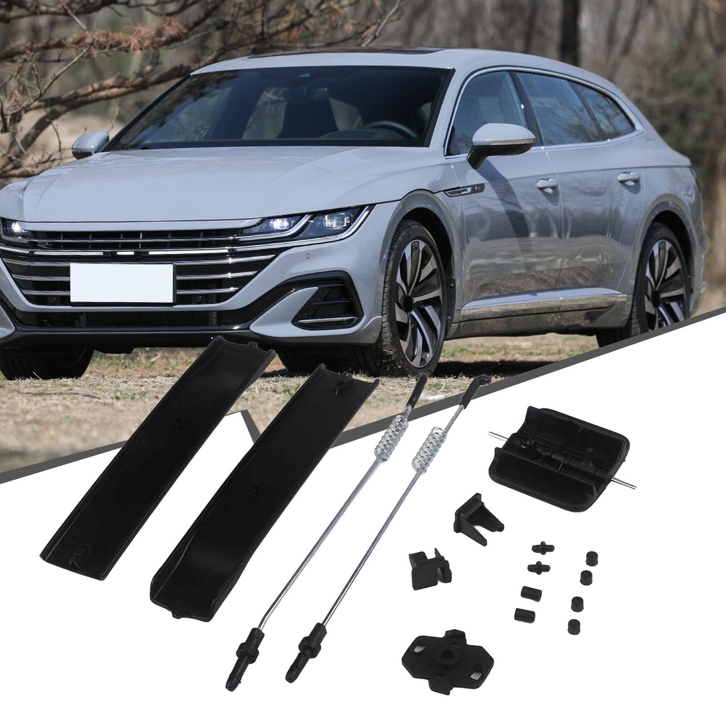 Sliding Window Repair Kit for T5 For Transporter with 7H0847781B Direct Fit