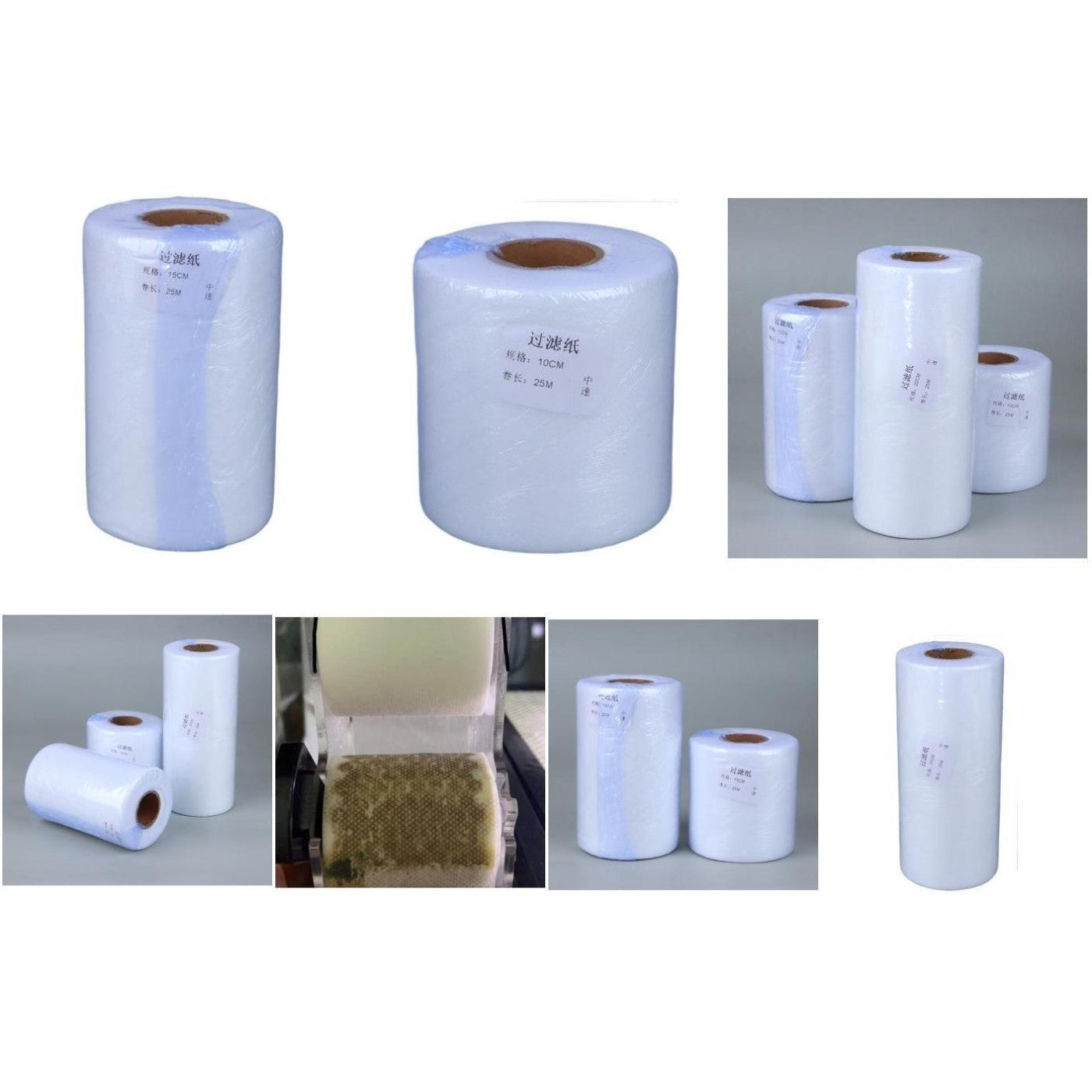 Aquarium Filter Roll Replacement Set Nylon Filter Socks Easy Install 3 Sizes