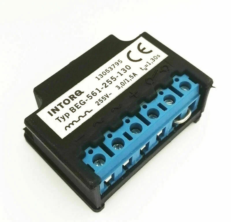 1x INTORQ BEG-561-255-130 255V~ 3.0A/1.5A 0.30S 13053795 Transformer Rectifier