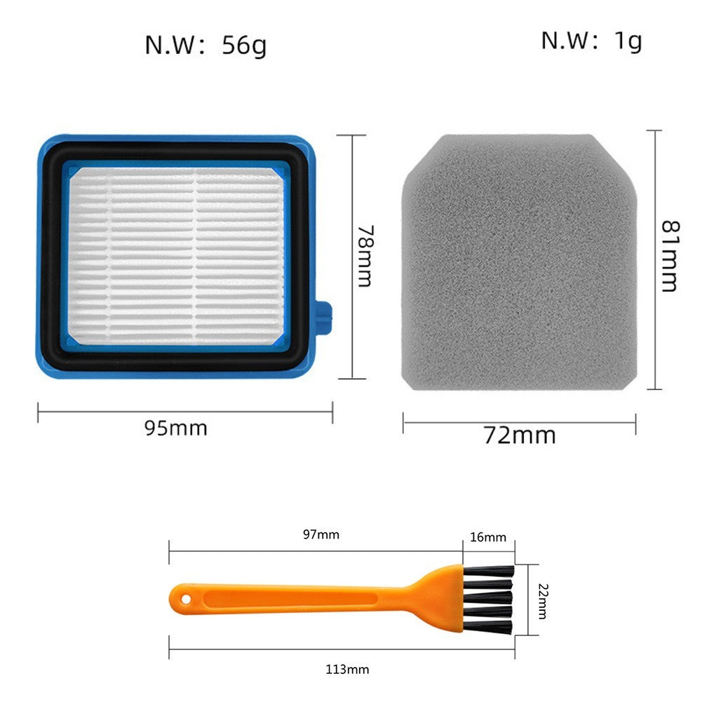 Filter Replacement Kit with Sponges for Electrolux Vacuums Model Q Series