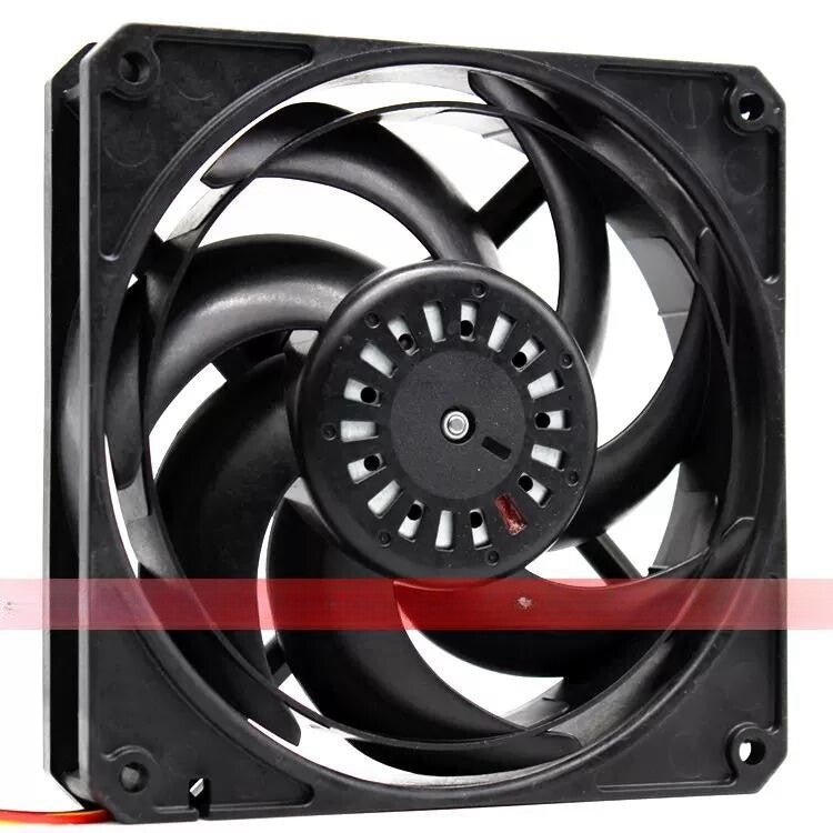 SERVO D1225C12B8AS-00 4-wire 12V 0.35A Mute Energy-saving Automatic Cooling Fan