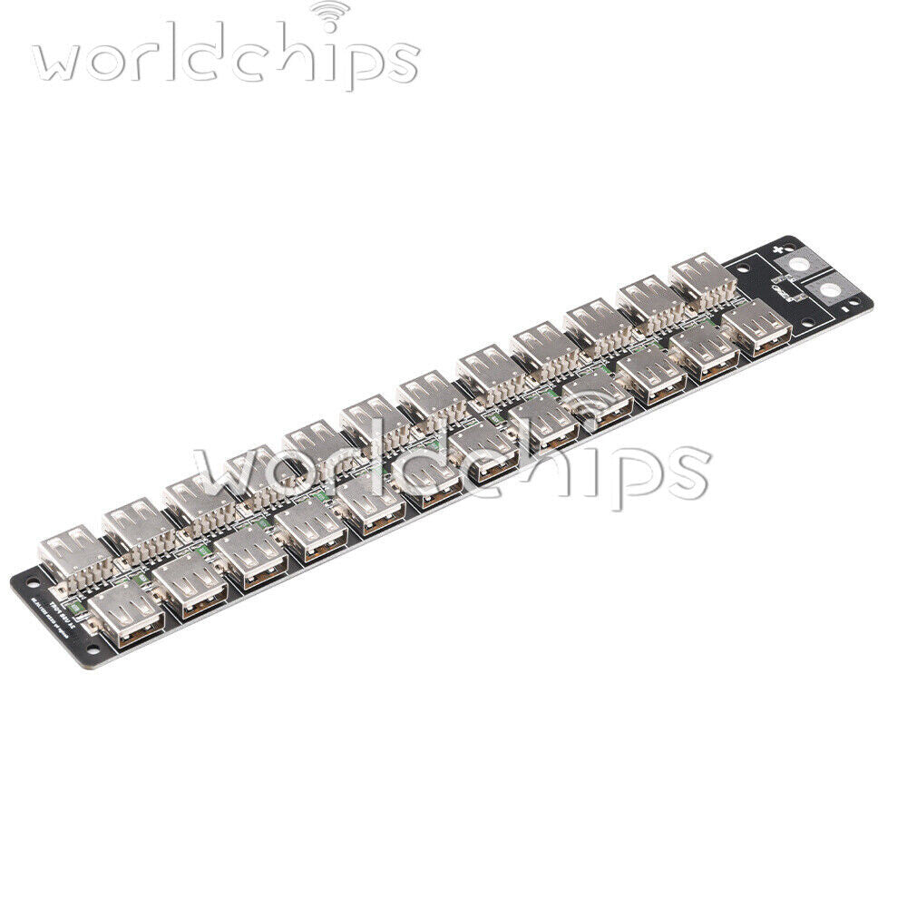 24-port USB Charger Mobile Game Studio Centralized Power Supply Plugboard 240W
