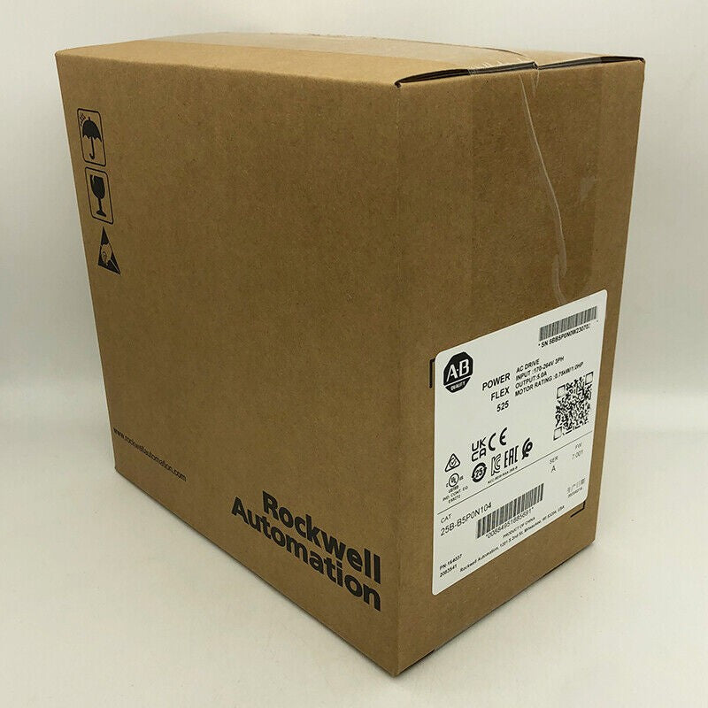 25B-B5P0N104   PowerFlex 525 0.75KW(1HP) AC Drive 25BB5P0N104 AB