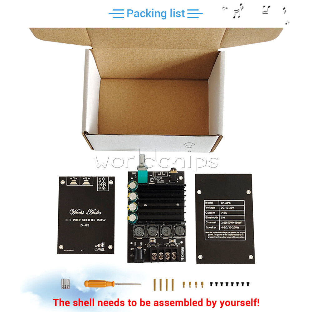 Assemble TDA7498E High power 150WX2 Digital Power Amplifier Board Power AMP